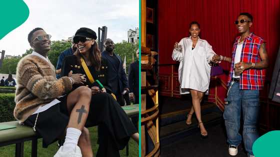 Wizkid's loved-up video with baby mama Jada P in car surfaces, warms hearts: "Love is everything"