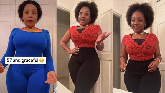"You look sweet": 57-year-old woman blessed with good shape posts video on TikTok, people admire her