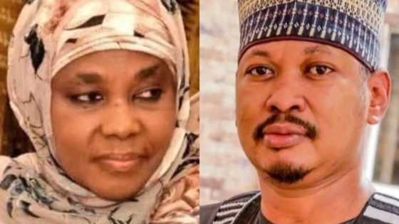 Bayan kai karar mahaifiyarsa ga EFCC, dan Ganduje ya tsere zuwa Egypt