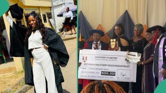 UNIZIK best graduating student in anatomy gets N200,000 cash reward for excellence