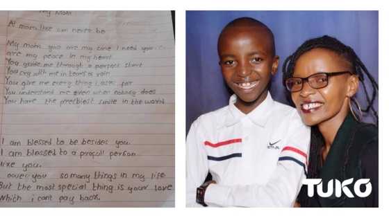 10-year-old boy pens emotional poem for sick mother who refused to go to the hospital