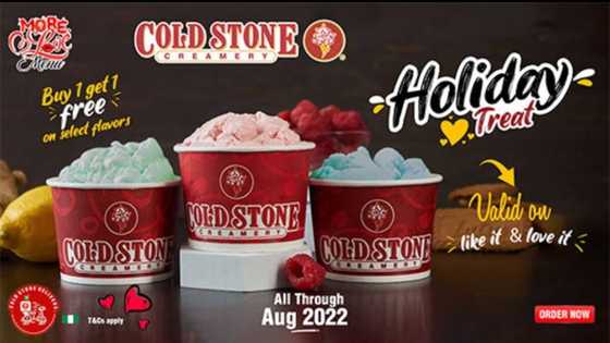 Get Gingered with Coldstone this August with the new Ginger Lemon Flavour