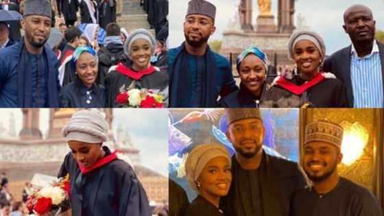 Proud mum Aisha Buhari celebrates daughter after bagging distinction in photography, shares adorable photos