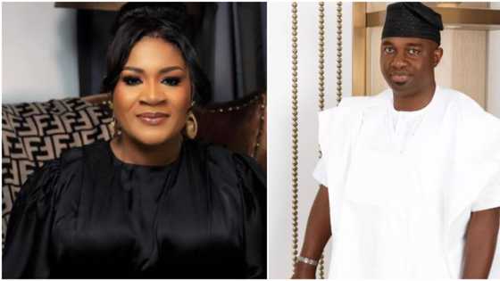 "Mercy should just stay mute": Reactions as actress' Adekaz showers 1st wife with sweet words on birthday