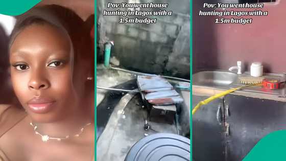 “As How?”: Nigerian lady shows ₦1.5 million Lagos Lagos apartment agent offered her, video sparks buzz