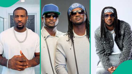 Peter Okoye responds after "Who Naija language help?" backlash, makes serious accusations against twin brother