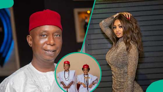 Ned Nwoko throws lavish birthday party for Regina Daniels' two sons amid actress's claims: "He's trying"