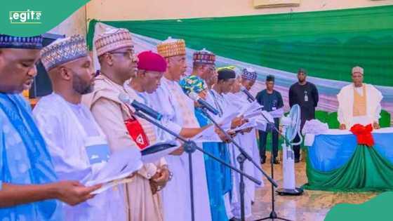 Gwamna ya rantsar da sababbin shugabannin kananan hukumomi 11 a Gombe