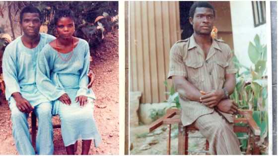 After 29 years of searching, Nigerian lastborn finally finds his family, gets bad news about his father