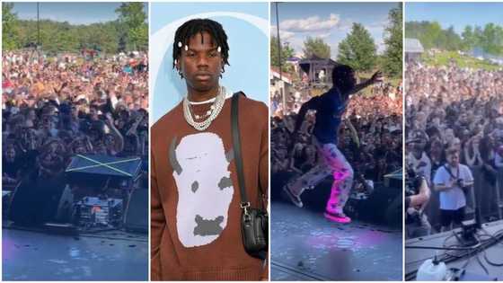 Rema gives Oyinbo fans unforgettable moments as he shut down the Kadetten Fest in Norway, video trends