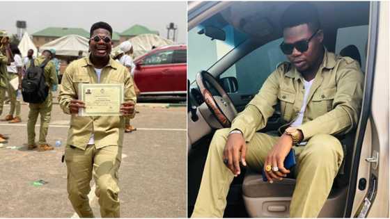 Comedian Mr Macaroni finishes NYSC, reveals he went to 4 different universities