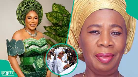 Tears flow as Nollywood star Faithia Williams lays her mother to rest