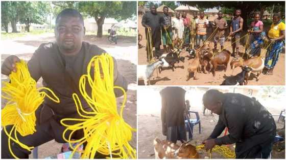 Dan siyasa ya yi rabon igiyoyi ga mutanen mazabarsa a Arewa (Hotuna)