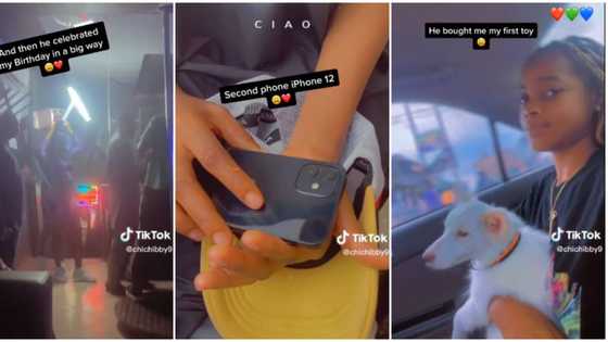 “Don’t Cheat On Him”: Nigerian Lady Praises Igbo Boyfriend, Flaunts iPhone and Things He Got Her in Video