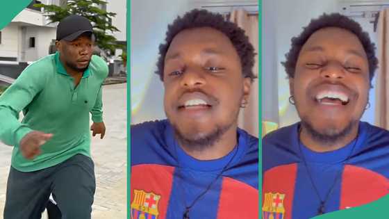 Man jumps on Brain Jotter's gwo gwo gwo ngwo challenge and sings Mike Ejeagha's song in differently