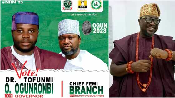 "Liberate from Eleyi of your state": Reactions as Femi Branch emerges Ogun NRM deputy governorship candidate