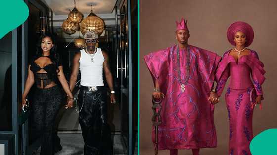 Priscilla Ojo's fiance Juma gushes over her, she asks to fast foward wedding date: "I miss u oko mi"