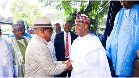 Photos emerge as top APC Senator arrives Port Harcourt to commission Wike’s project