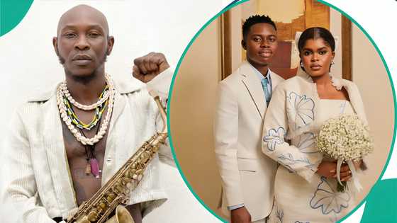 Seun Kuti speaks out about Peller’s wedding amid rumours he stormed out of the event