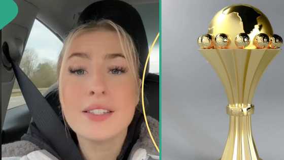 AFCON Final: Massive reactions as Oyinbo lady who always supports losing team picks side
