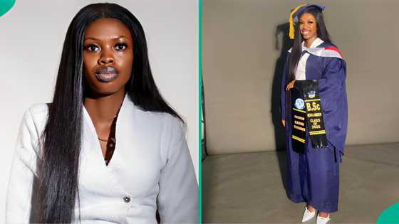DELSU student who wrote JAMB exam 5 times celebrates as she bags first class, shares story
