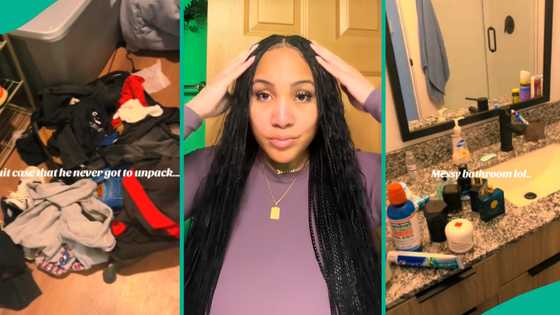 One year after brother's death, lady enters his room and shares things she saw, video breaks hearts