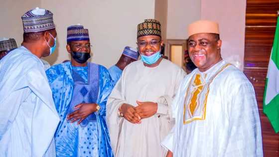 Fani-Kayode makes surprise appearance in Kano ahead of Buhari's son's wedding