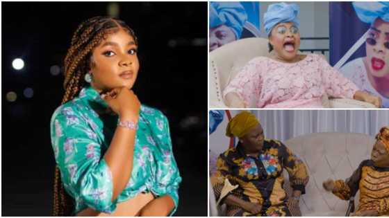 "You don jam people wey pass you": Drama as Bimbo Ademoye features Iya Gbonkan & Abeni Agbon in comic video