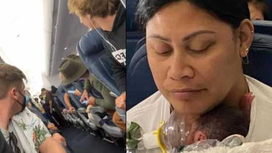 Surprise of a lifetime: Woman who didn't know she was pregnant gives birth on a flight