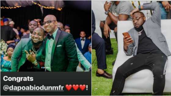 Davido shuns party differences, performs at APC inaugural party for Dapo Abiodun
