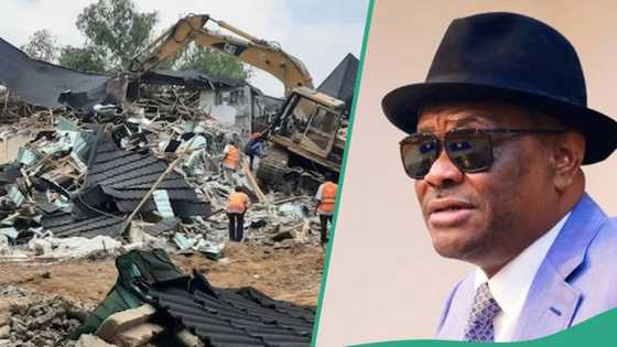 Wike-led FCTA demolishes multimillion naira duplex in Abuja, gives reason