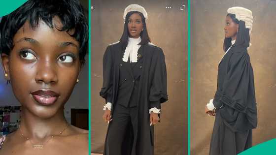Nigerian lady graduates from law school, shares message for struggling students