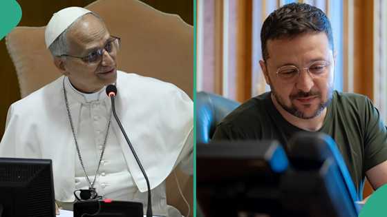 Zelensky invites Pope Leo XIV to Ukraine during first phone call: “No more war”