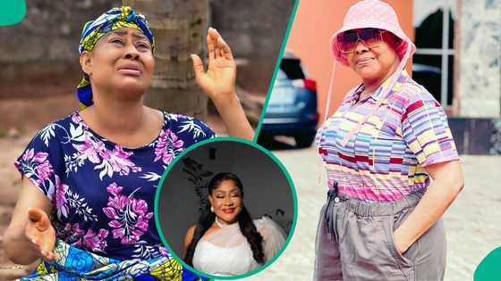 Ngozi Ezeonu dazzles in exquisite outfit for 60th birthday shoot, fans gush over video: "60 abi 40?"
