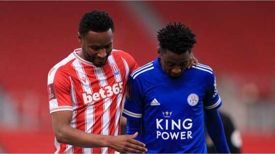 Super Eagles star Ndidi makes big statement on Mikel after helping Leicester beat Stoke 4-0 in FA Cup