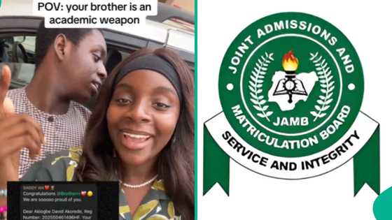 UTME result of boy trends online as he scores 98 in maths, sister rejoices: “Plus 1580 in SAT”