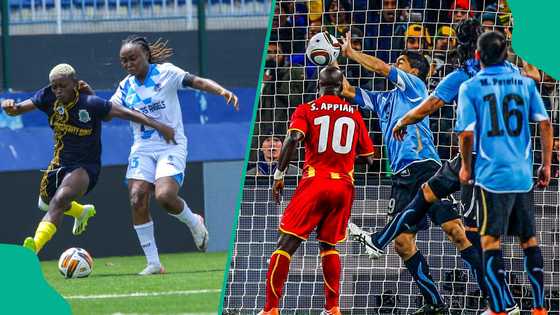 Bayelsa Queens defender copies Suarez, uses hand for goal-line clearance in NWFL, video