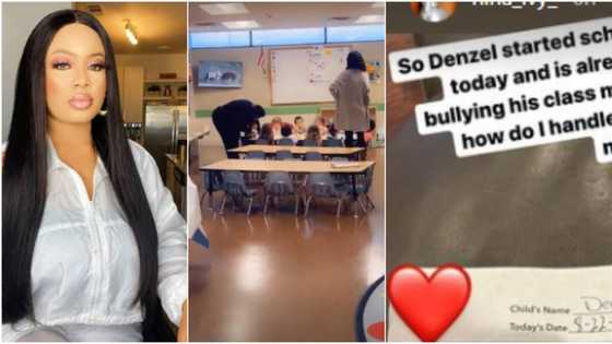 "He pulled her hair": BBNaija's Nina worried as her 2-year-old son bullies classmate in US school, seeks help