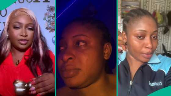 Lady tearfully begs elder brother online after he stopped talking to her for 5 months over iPhone