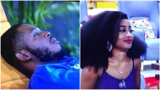 BBNaija: Frodd weeps as Esther reveals she’s not attracted to him (video)