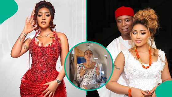 Regina Daniels breaks silence in style after reports of marital crisis, her video draws reactions