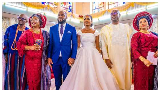 Lovely photos as prominent Nigerian lawmaker ties knot with lover