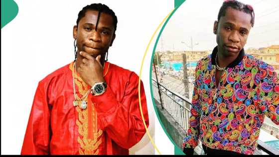 Speed Darlington in pain as he drags mother's younger sister over his land: "U no fit kill me o"