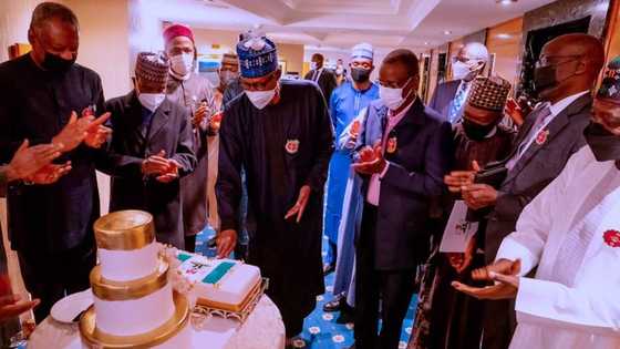 Surprise package in Turkey: Photos of how Buhari celebrated 79th birthday outside Nigeria emerge