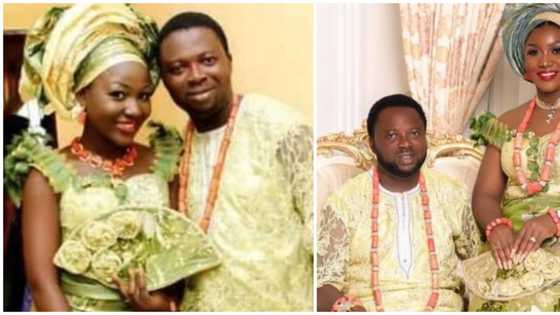 Timeless elegance: Couple rerock traditional wedding ensembles to mark 10th anniversary