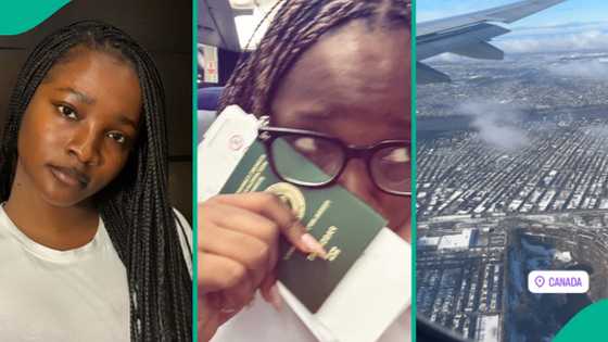 "When I leave Nigeria, I go first cry": Lady recounts statement she made as she finally moves abroad