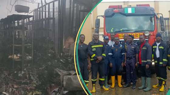 Just in: Fire guts popular store at Jabi Lake Mall in Abuja