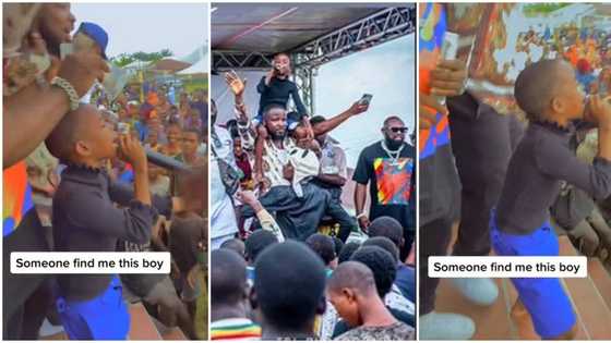 "We discovered a star": Nigerian boy holds crowd spellbound with incredible music talent, video goes viral