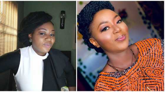 'Please do not lose your faith in God because of me': Unmarried Nigerian evangelist says as she welcomes baby