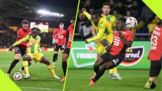 Super Eagles star Moses Simon nets wonder solo goal in Nantes victory vs Rennes, video